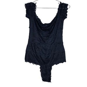 Black Lace Bodysuit